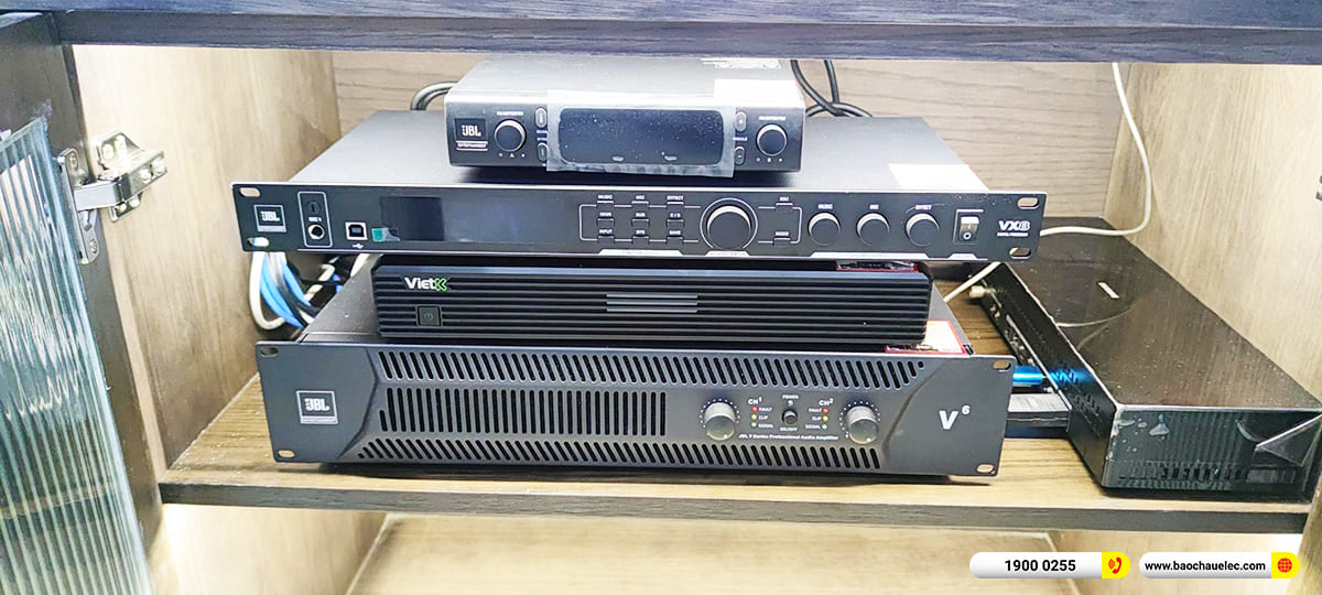 Lắp đặt d&agrave;n karaoke JBL gần 78tr cho anh Dương ở TPHCM