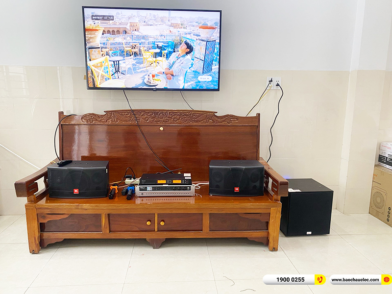 Lắp đặt d&agrave;n karaoke JBL gần 21tr cho anh Gi&aacute;p ở TPHCM
