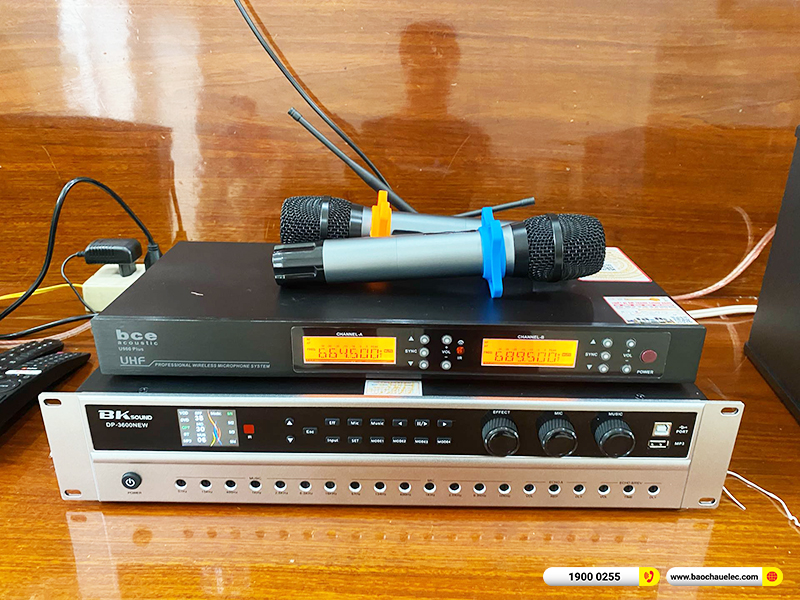 Lắp đặt d&agrave;n karaoke JBL gần 21tr cho anh Gi&aacute;p ở TPHCM