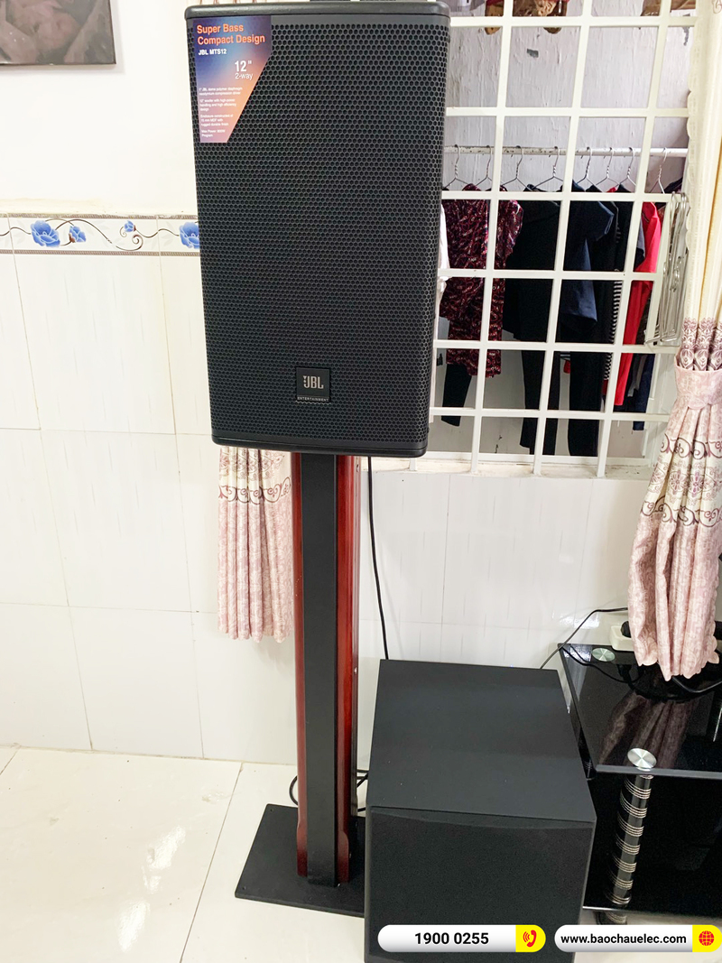 Lắp đặt d&agrave;n karaoke JBL hơn 56tr cho anh H&agrave; ở Đồng Nai