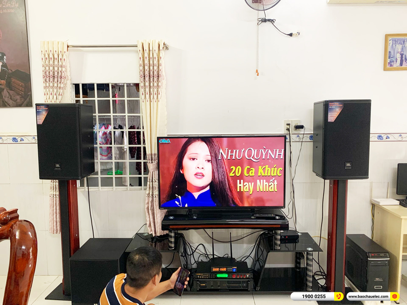 Lắp đặt d&agrave;n karaoke JBL hơn 56tr cho anh H&agrave; ở Đồng Nai