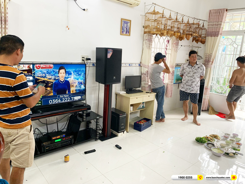 Lắp đặt d&agrave;n karaoke JBL hơn 56tr cho anh H&agrave; ở Đồng Nai