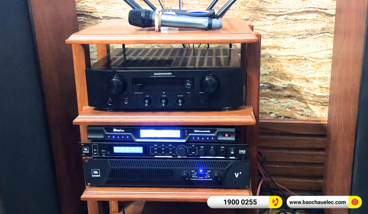 Lắp đặt d&agrave;n karaoke JBL hơn 31tr cho anh Hinh tại Hải Dương