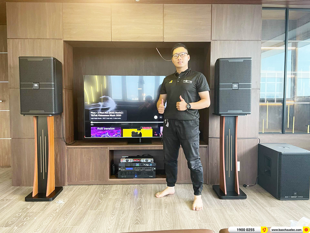 Lắp đặt d&agrave;n karaoke JBL hơn 122tr cho anh Hưng ở TPHCM