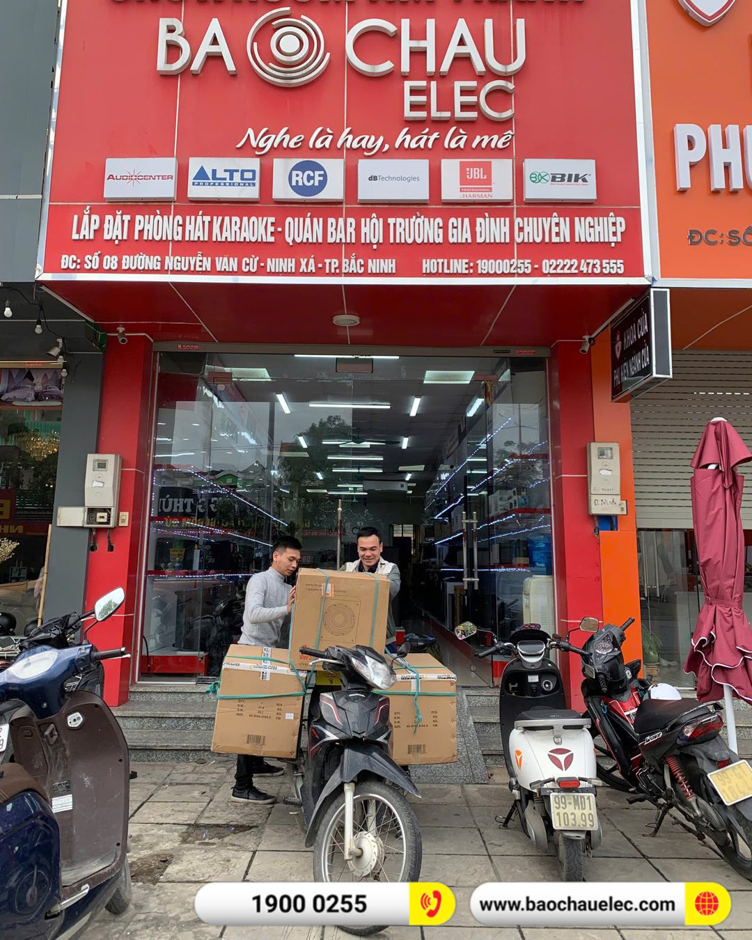 Lắp đặt d&agrave;n karaoke JBL hơn 27tr cho anh Hưng tại Bắc Giang
