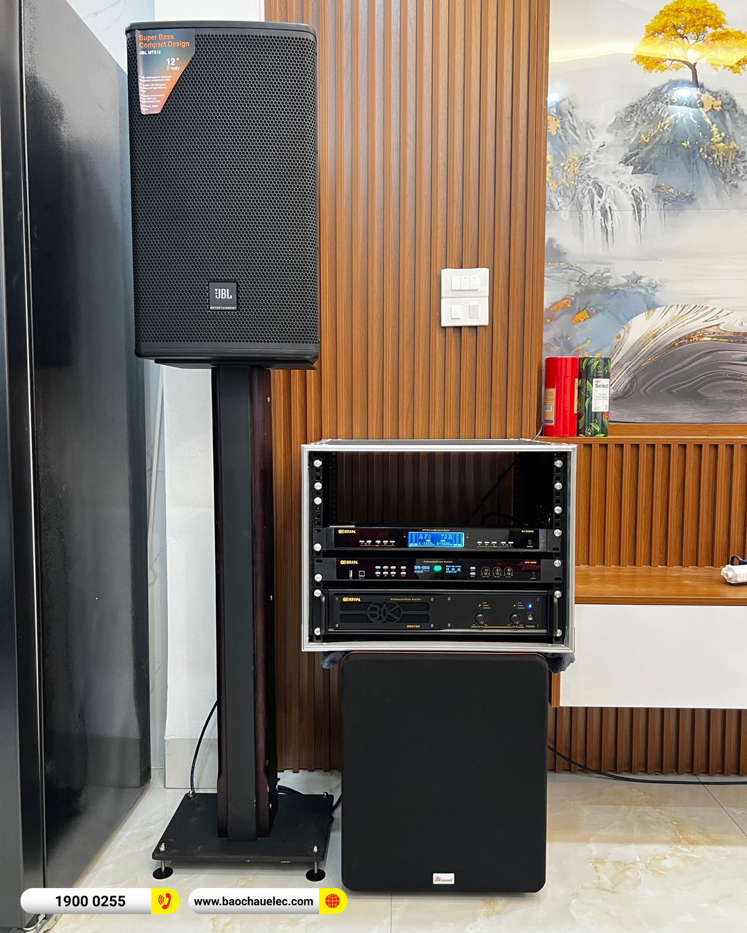 Lắp đặt dàn karaoke JBL hơn 57tr cho anh Hưng tại Hà Nội