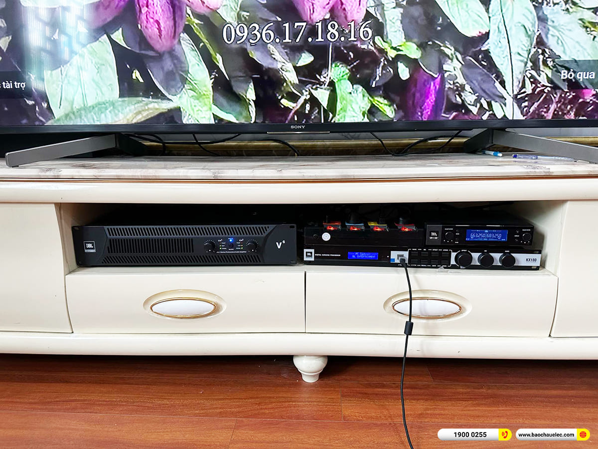 Lắp đặt d&agrave;n karaoke JBL gần 68tr cho anh Duy ở TPHCM