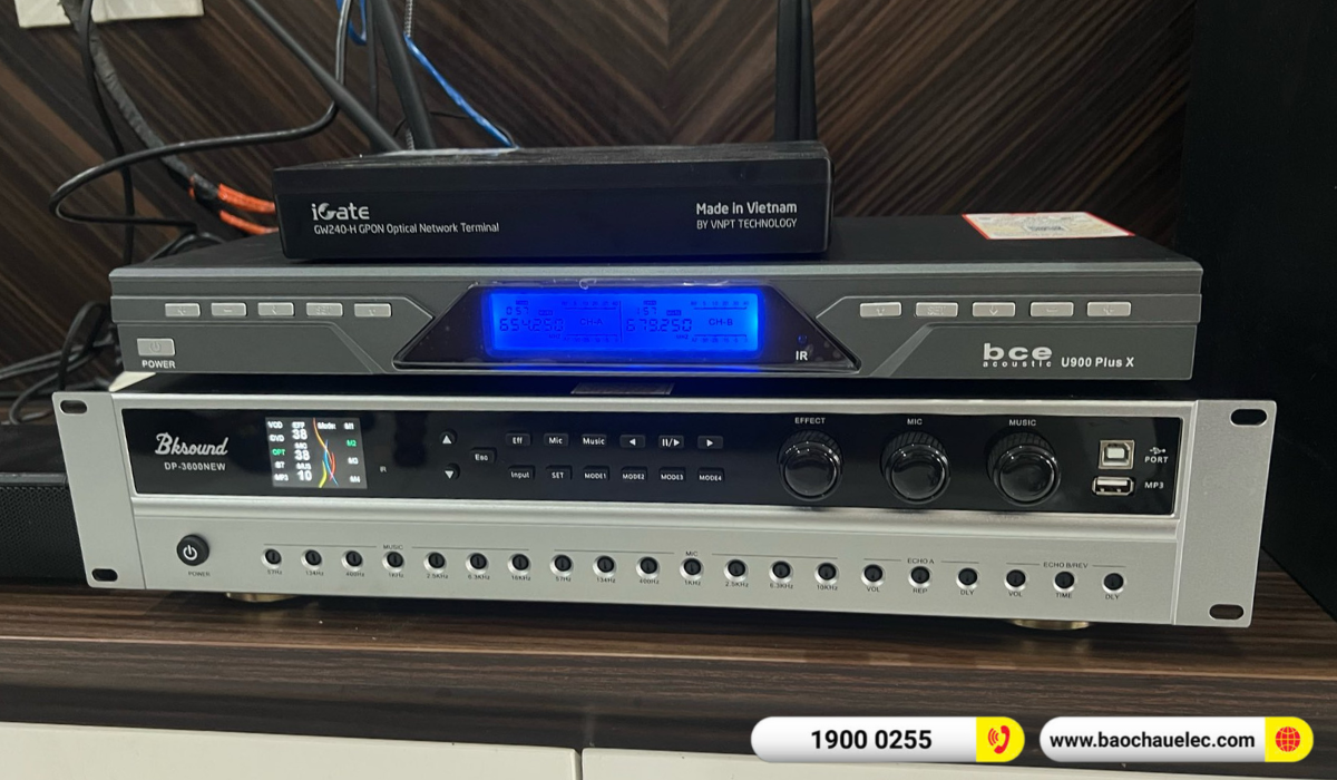 Lắp đặt d&agrave;n karaoke JBL hơn 37tr cho anh Huy tại Hải Ph&ograve;ng