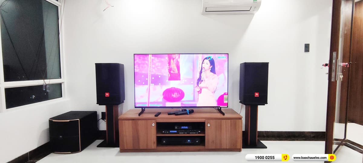 Lắp đặt d&agrave;n karaoke JBL gần 68tr cho anh Huỳnh ở TPHCM