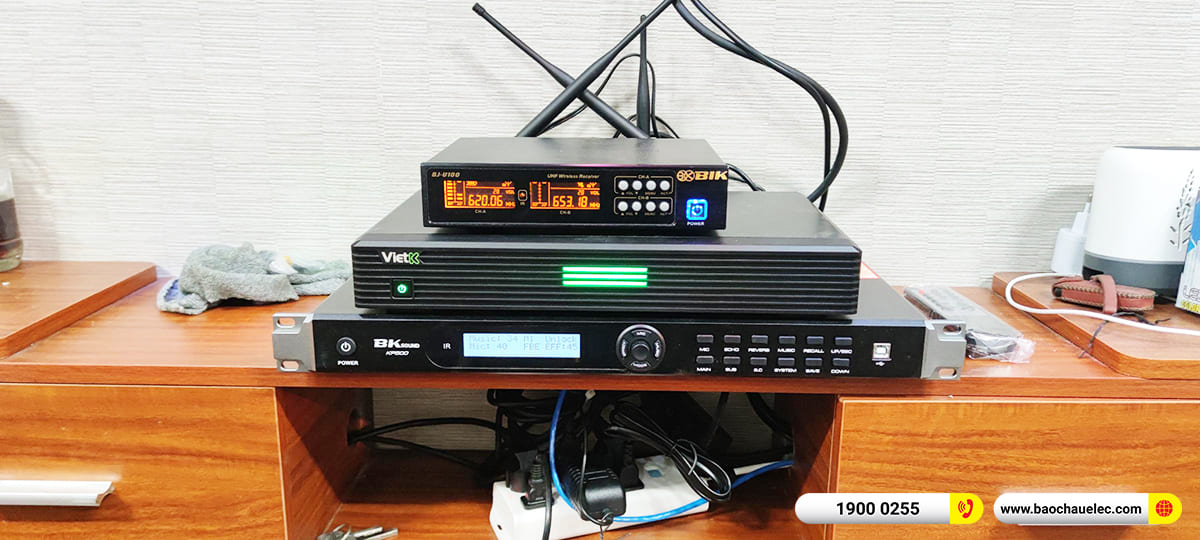 Lắp đặt d&agrave;n karaoke JBL hơn 33tr cho anh Kh&aacute;nh ở TPHCM