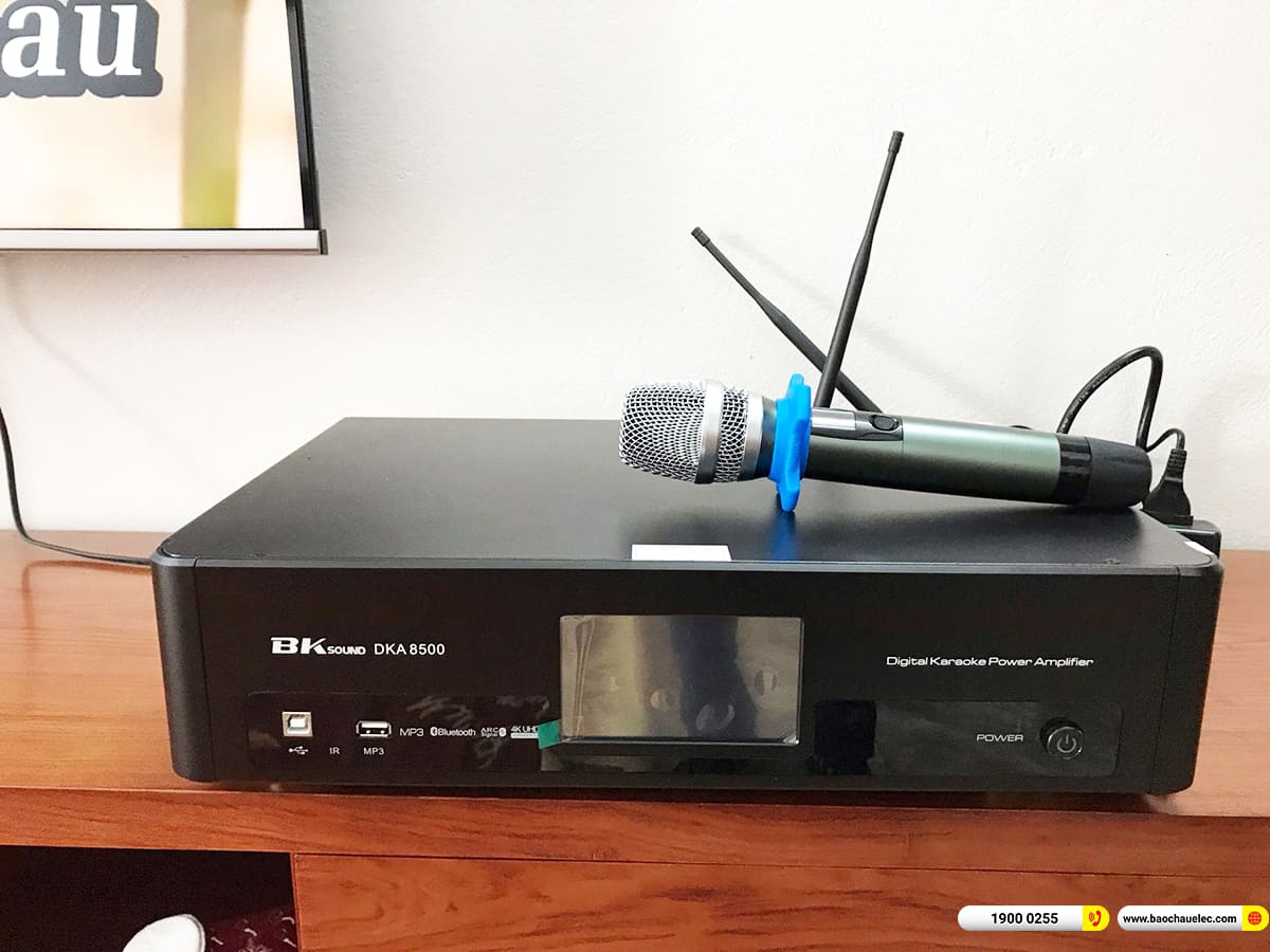 Lắp đặt dàn karaoke JBL hơn 42tr cho anh Linh ở Thái Bình