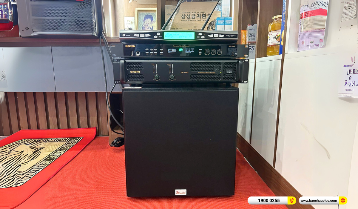 Lắp đặt d&agrave;n karaoke JBL hơn 35tr cho anh Long tại Th&aacute;i Nguy&ecirc;n