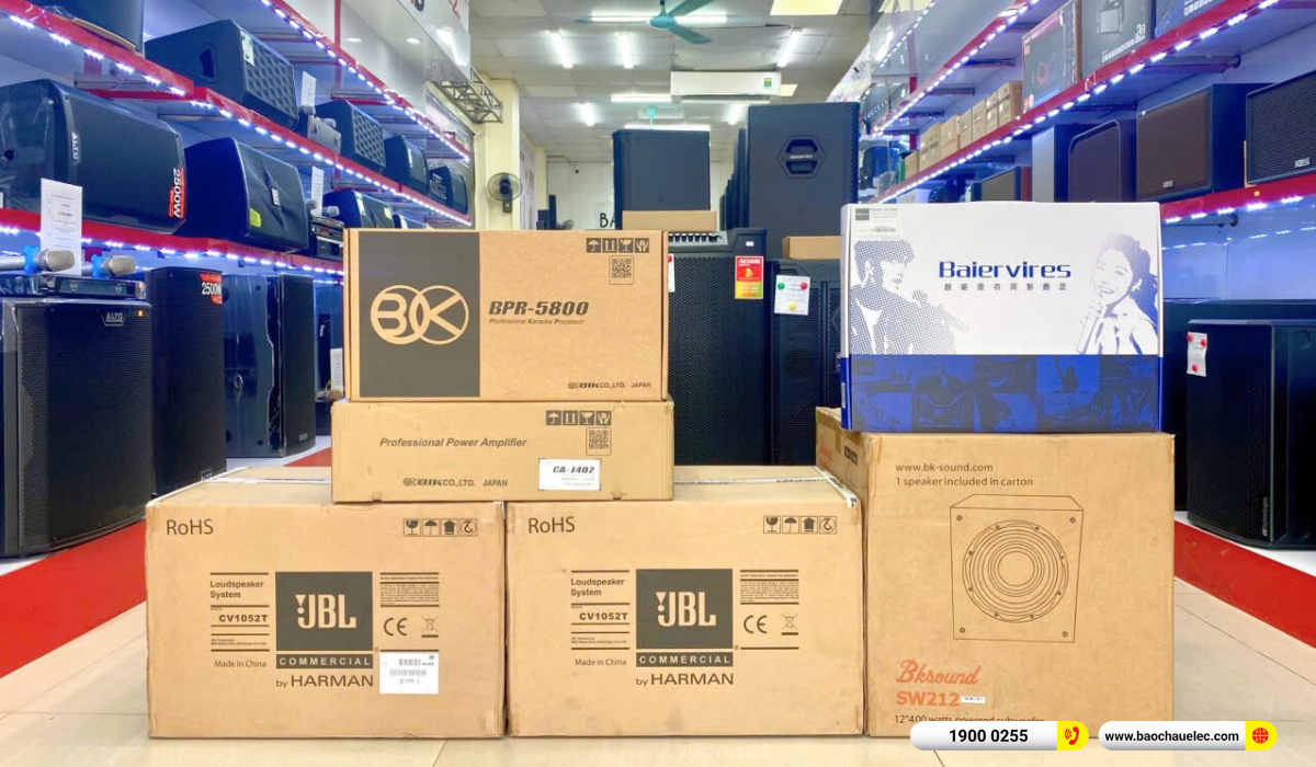 Lắp đặt d&agrave;n karaoke JBL hơn 35tr cho anh Long tại Th&aacute;i Nguy&ecirc;n