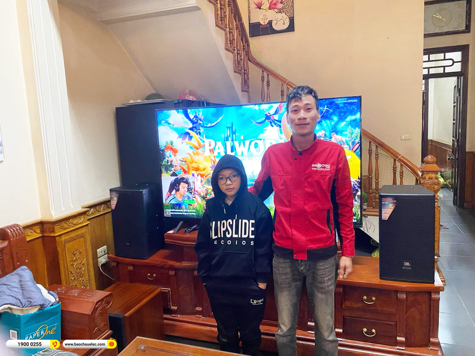 Lắp đặt d&agrave;n karaoke JBL hơn 36tr cho anh Lương ở Thanh H&oacute;a