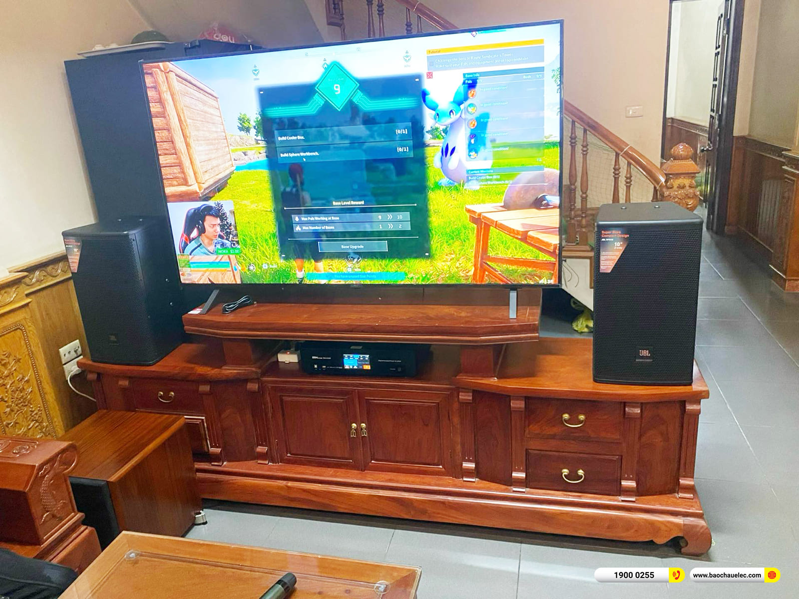 Lắp đặt d&agrave;n karaoke JBL hơn 36tr cho anh Lương ở Thanh H&oacute;a