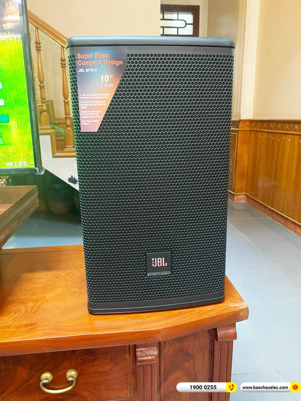Lắp đặt d&agrave;n karaoke JBL hơn 36tr cho anh Lương ở Thanh H&oacute;a