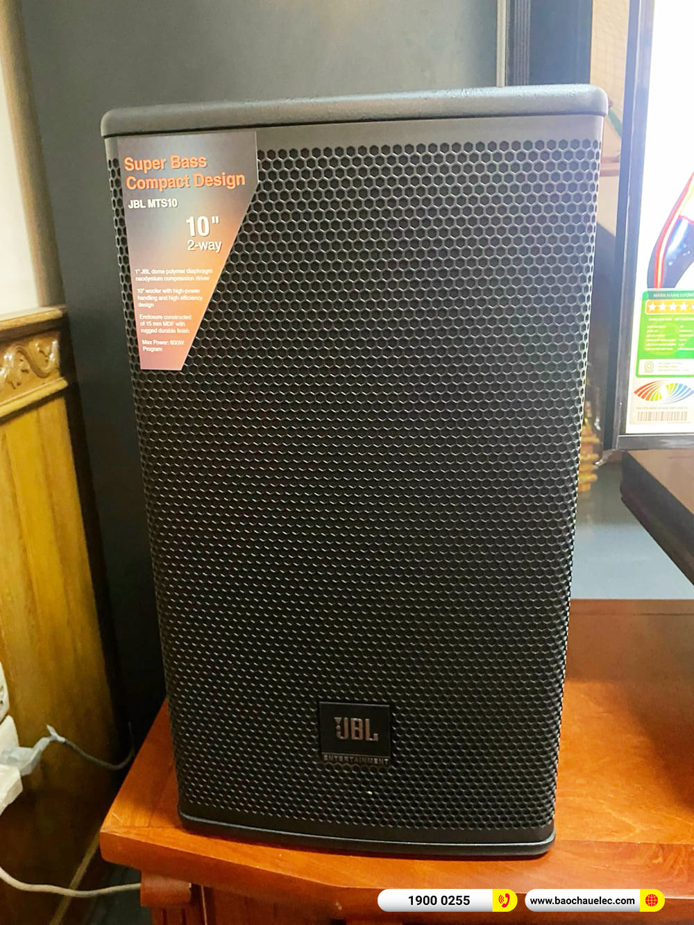 Lắp đặt d&agrave;n karaoke JBL hơn 36tr cho anh Lương ở Thanh H&oacute;a