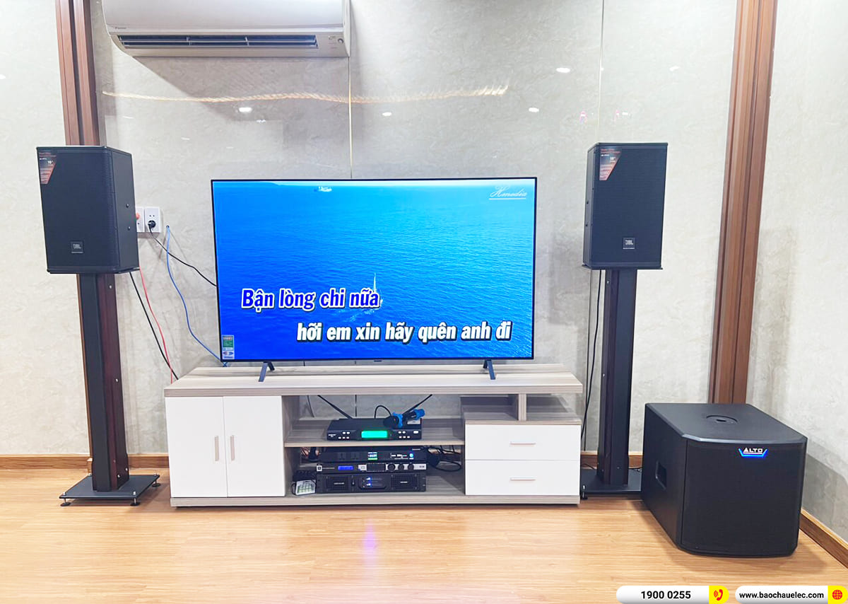 Lắp đặt d&agrave;n karaoke JBL gần 62tr cho anh Lưu ở TPHCM