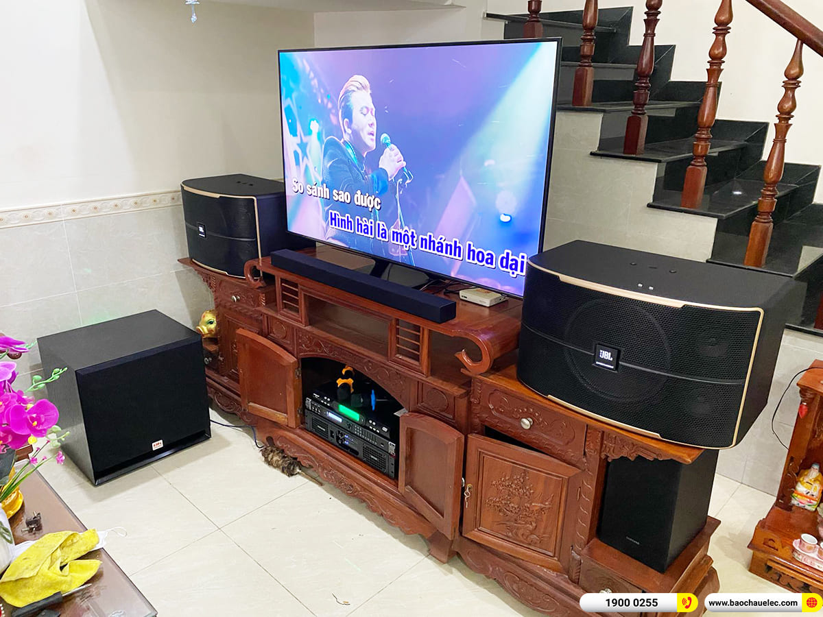 Lắp đặt d&agrave;n karaoke JBL gần 38tr cho anh Mạnh ở B&igrave;nh Dương