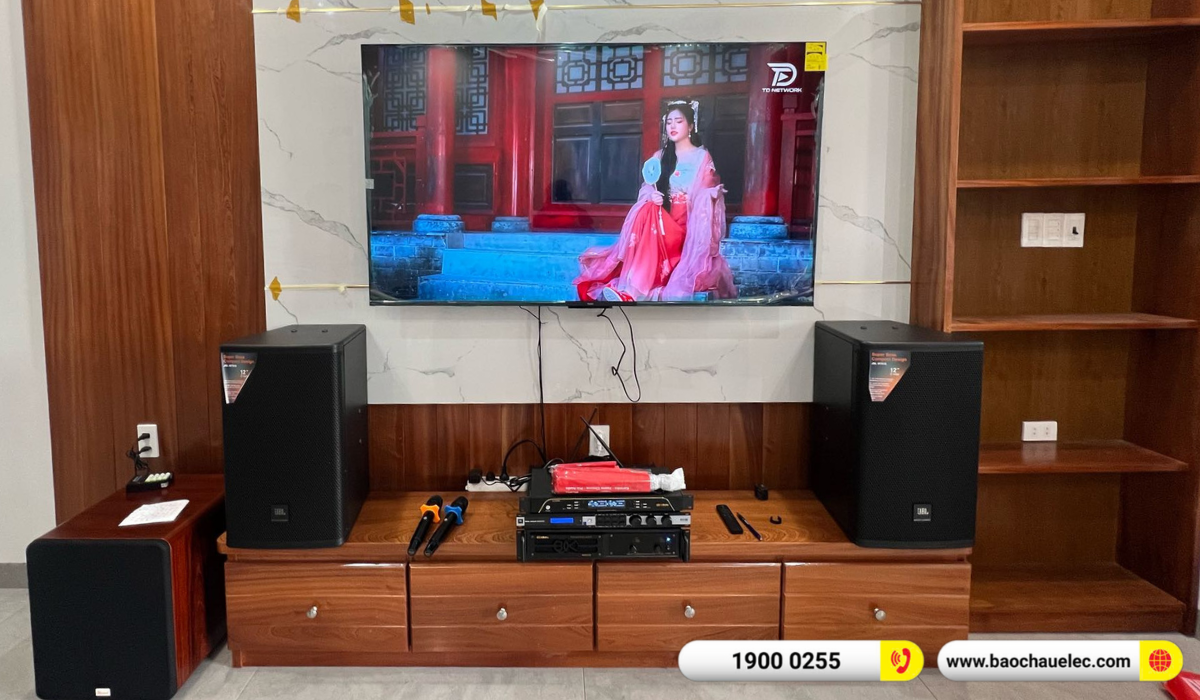 Lắp đặt d&agrave;n karaoke JBL hơn 50tr cho anh Mạnh tại Hải Ph&ograve;ng