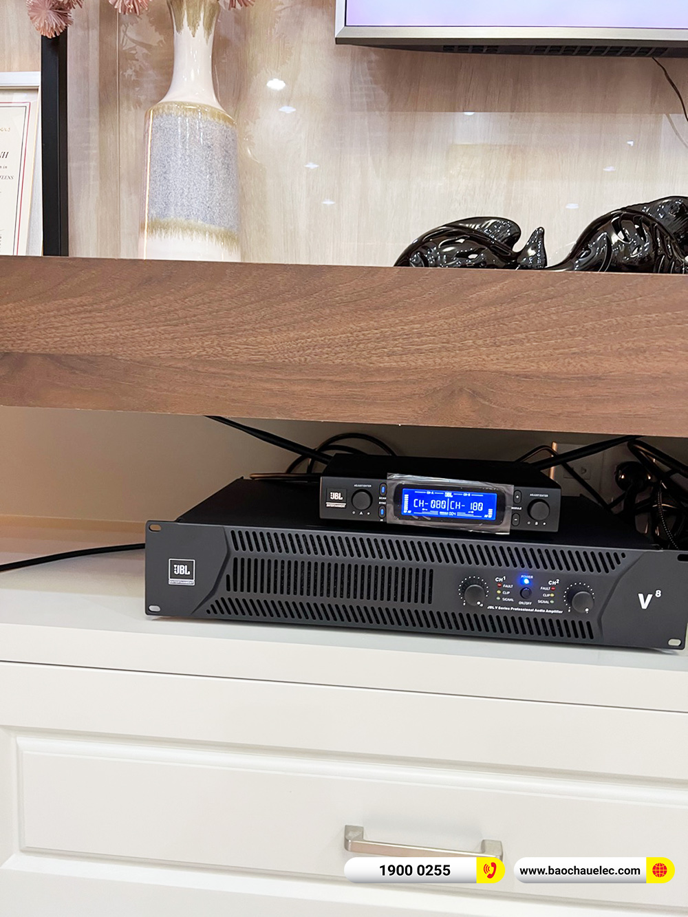 Lắp đặt dàn karaoke JBL gần 92tr cho anh Minh ở TPHCM