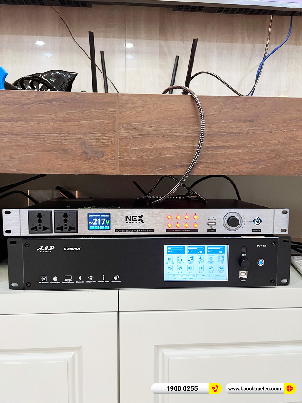 Lắp đặt dàn karaoke JBL gần 92tr cho anh Minh ở TPHCM