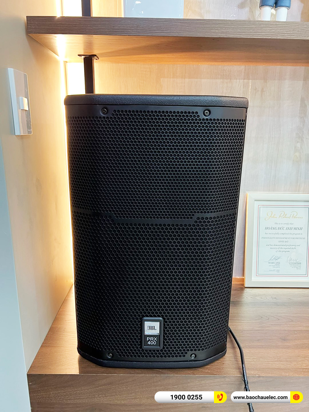 Lắp đặt dàn karaoke JBL gần 92tr cho anh Minh ở TPHCM