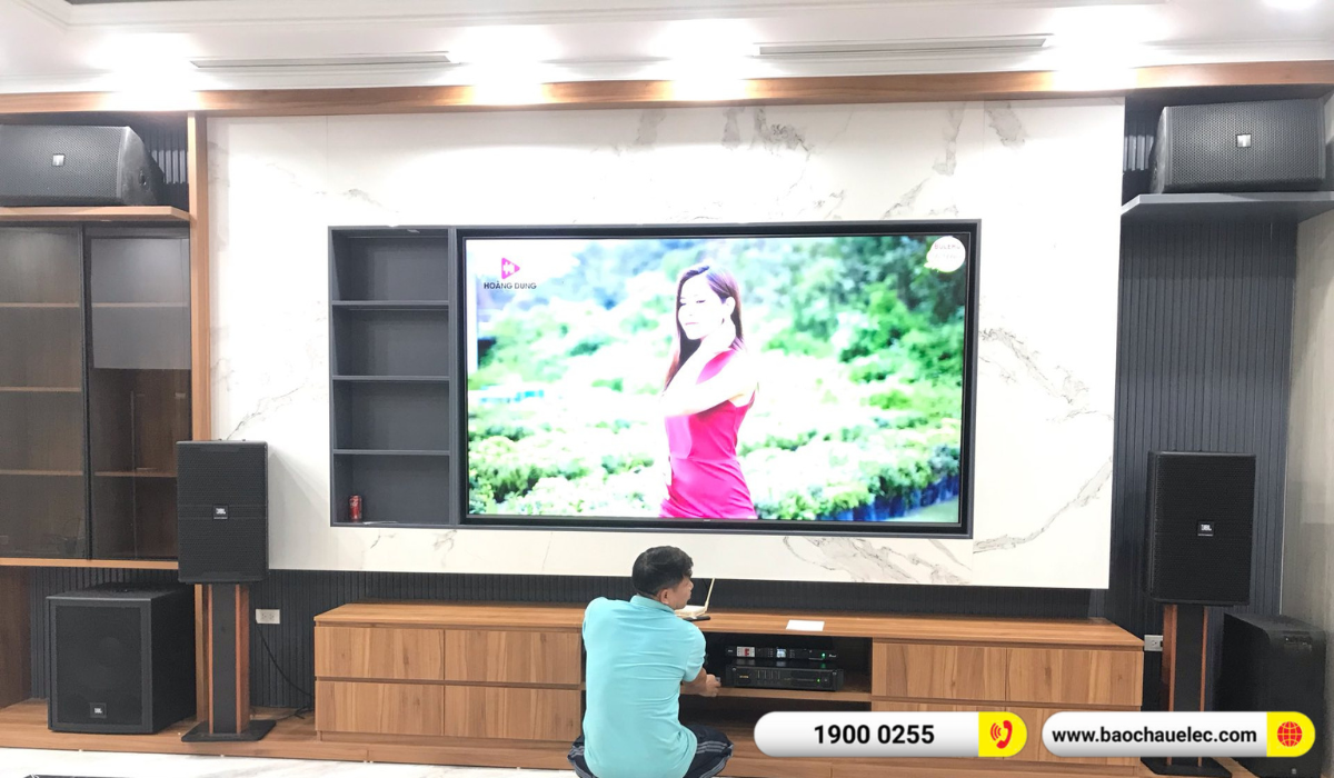 Lắp đặt d&agrave;n karaoke JBL hơn 71tr cho anh Minh tại Nam Định