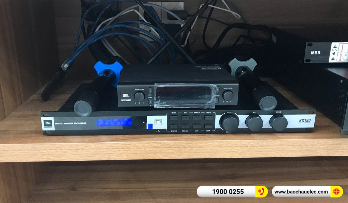 Lắp đặt d&agrave;n karaoke JBL hơn 71tr cho anh Minh tại Nam Định