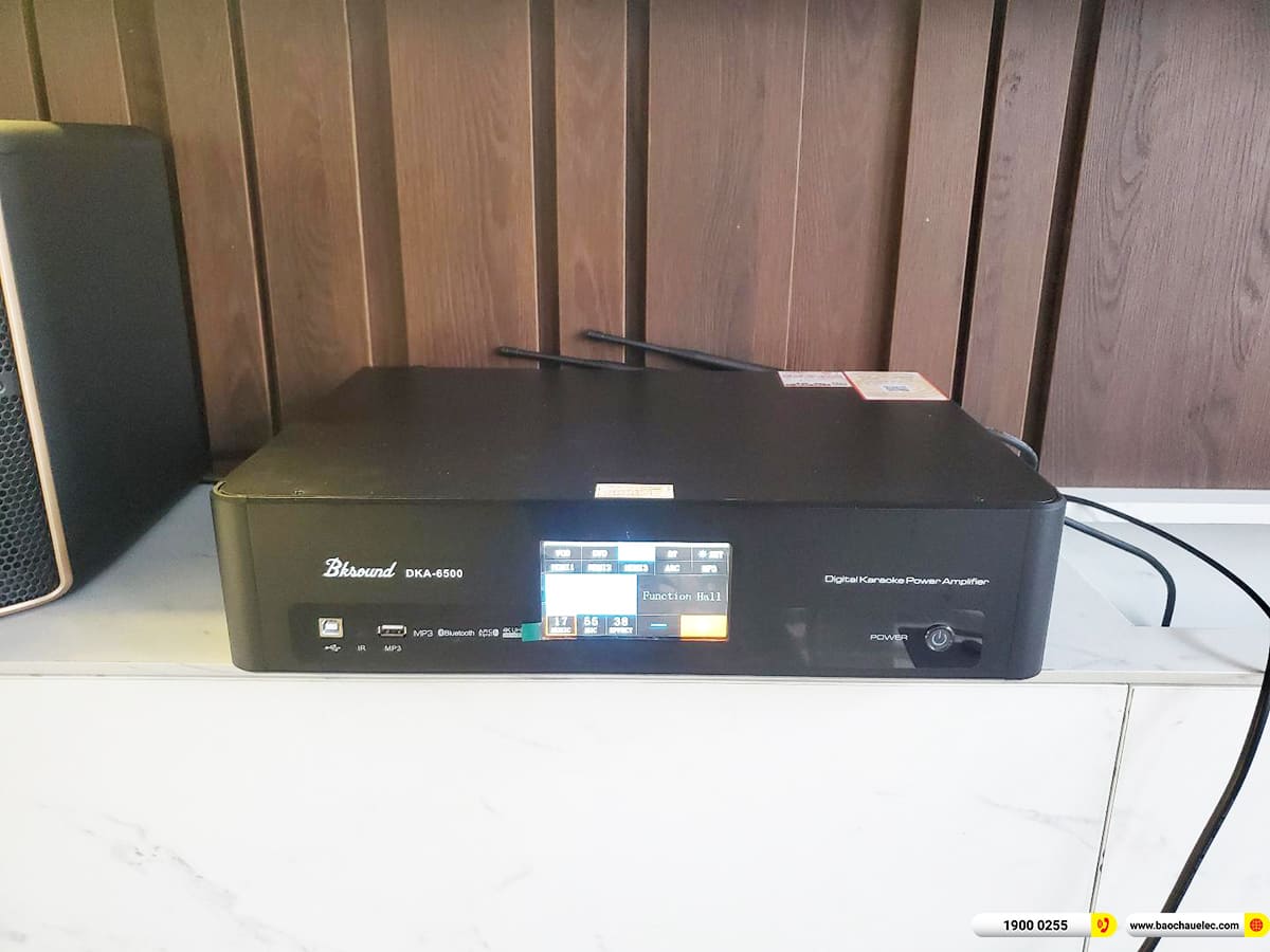 Lắp đặt d&agrave;n karaoke JBL gần 27tr cho anh M&ugrave;i ở H&agrave; Nội