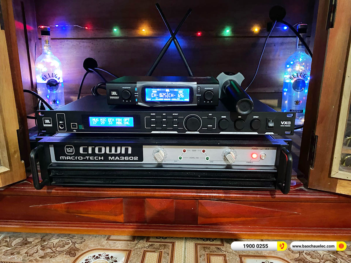 Nâng cấp dàn karaoke JBL hơn 36tr cho anh Nam ở Ninh Bình
