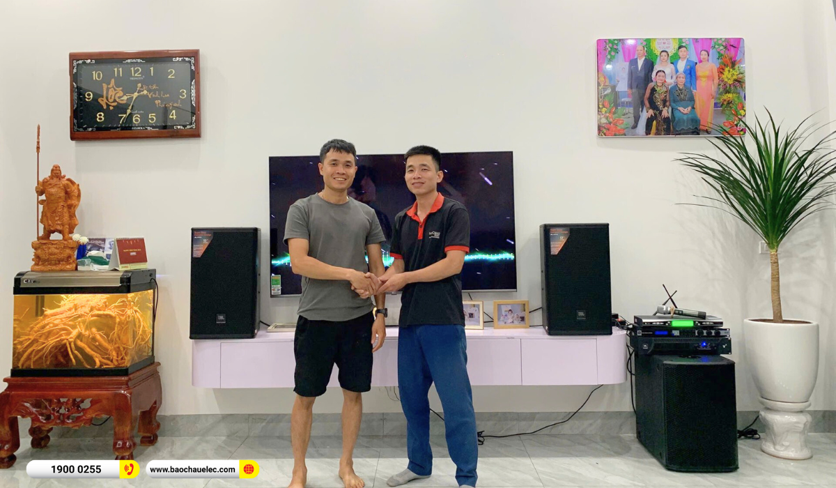 Lắp đặt d&agrave;n karaoke JBL gần 74tr cho anh Ngọc tại Bắc Giang