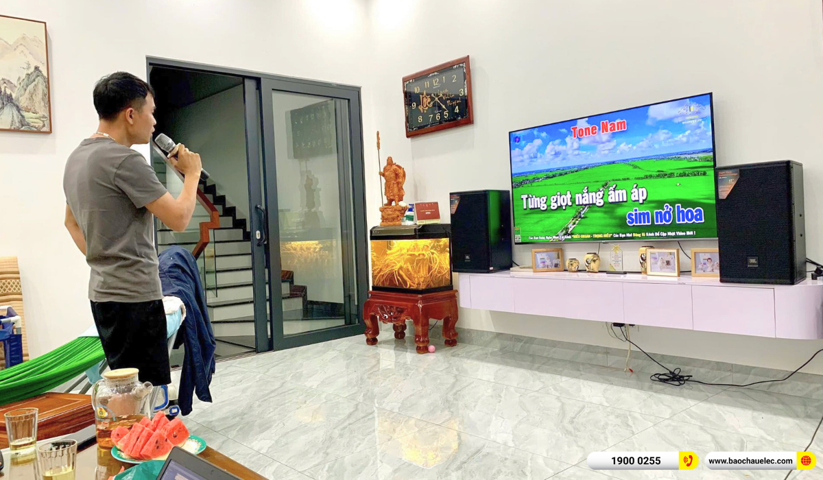 Lắp đặt d&agrave;n karaoke JBL gần 74tr cho anh Ngọc tại Bắc Giang