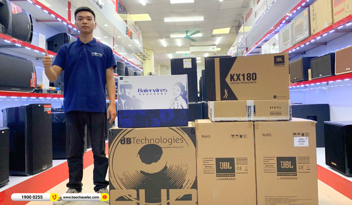 Lắp đặt d&agrave;n karaoke JBL gần 74tr cho anh Ngọc tại Bắc Giang
