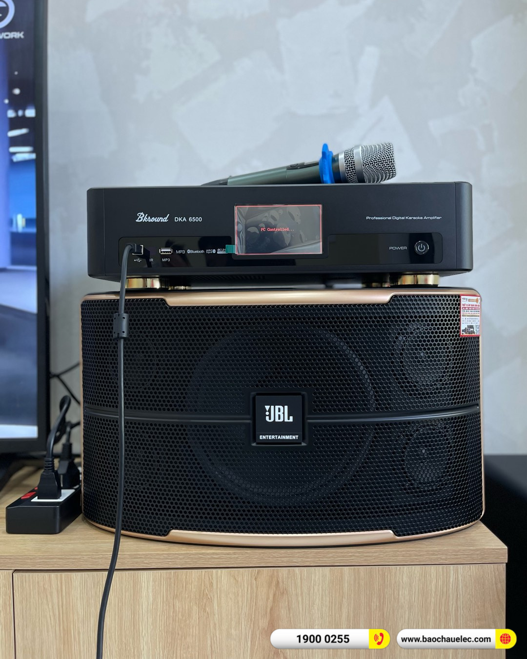 Lắp đặt d&agrave;n karaoke JBL hơn 35tr cho anh Nh&acirc;n tại Đồng Nai