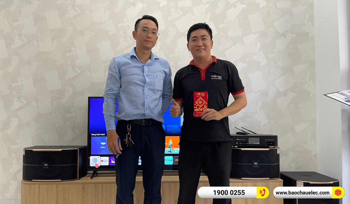 Lắp đặt dàn karaoke JBL hơn 35tr cho anh Nhân tại Đồng Nai