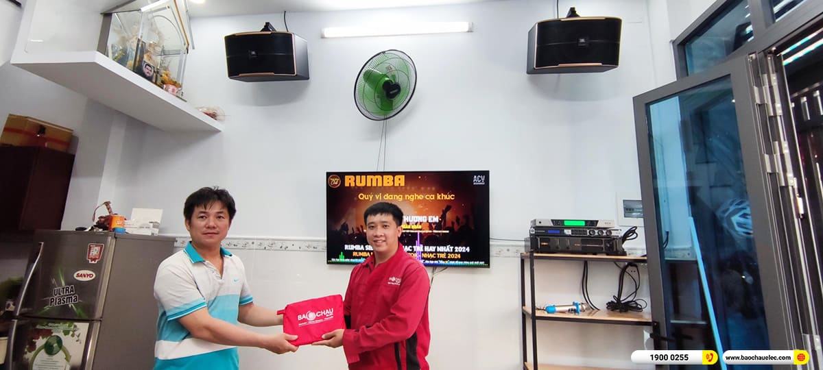 Lắp đặt d&agrave;n karaoke JBL gần 32tr cho anh Ni ở TPHCM
