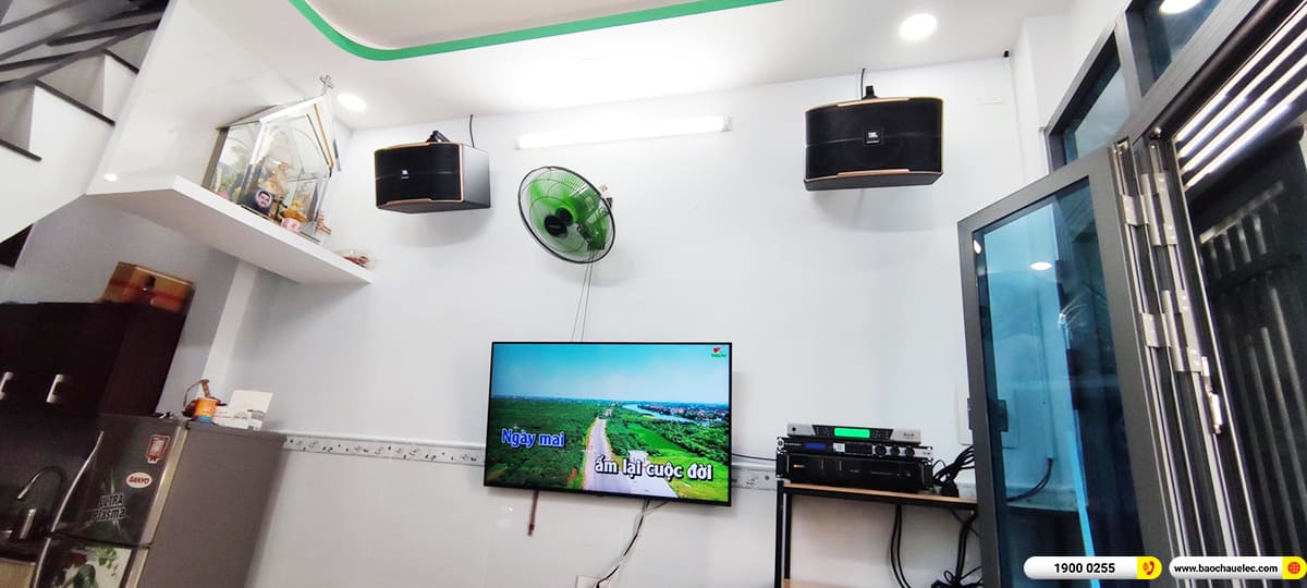 Lắp đặt d&agrave;n karaoke JBL gần 32tr cho anh Ni ở TPHCM