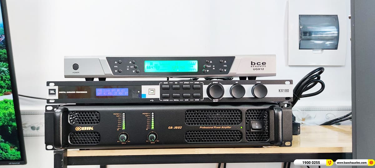 Lắp đặt d&agrave;n karaoke JBL gần 32tr cho anh Ni ở TPHCM