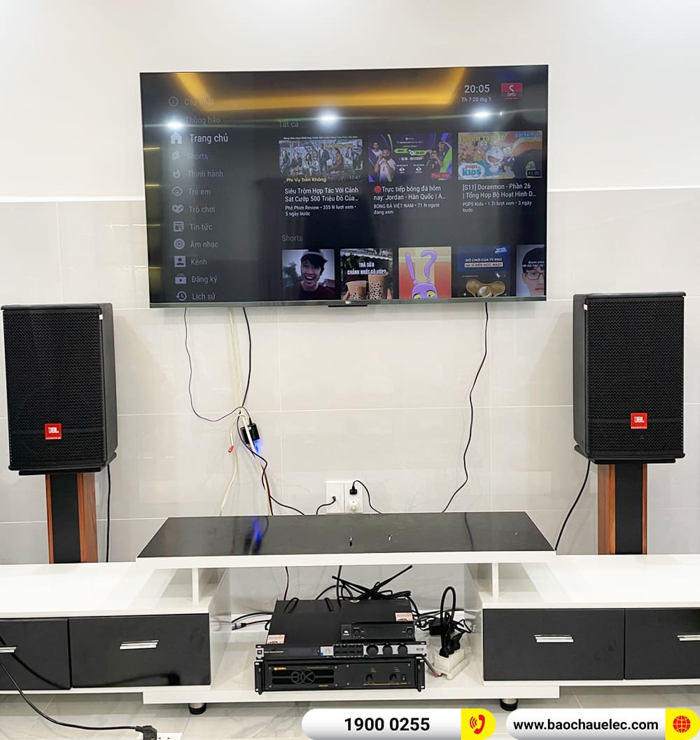 Lắp đặt d&agrave;n karaoke JBL gần 47tr cho anh Phương ở TPHCM