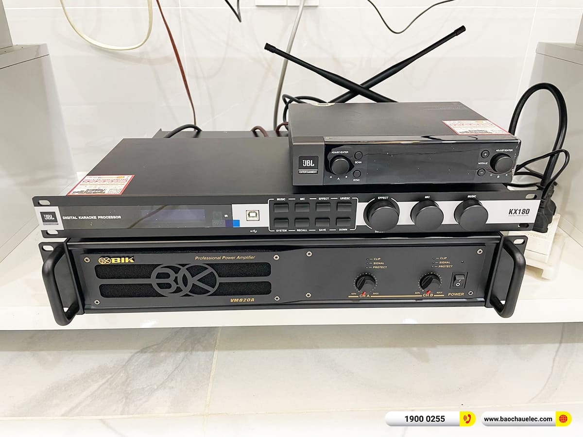 Lắp đặt d&agrave;n karaoke JBL gần 47tr cho anh Phương ở TPHCM