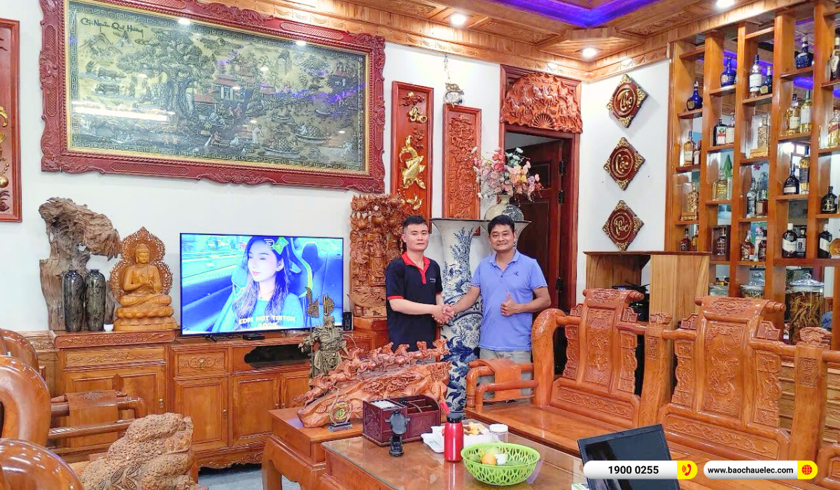Lắp đặt d&agrave;n karaoke JBL hơn 81tr cho anh Phượng tại Thanh H&oacute;a
