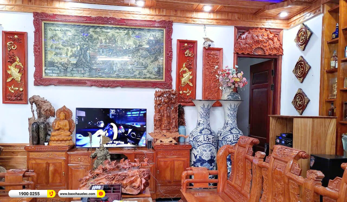 Lắp đặt d&agrave;n karaoke JBL hơn 81tr cho anh Phượng tại Thanh H&oacute;a