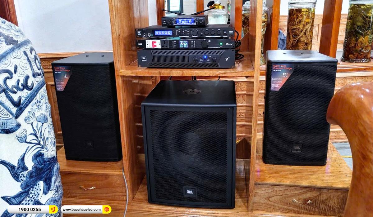 Lắp đặt d&agrave;n karaoke JBL hơn 81tr cho anh Phượng tại Thanh H&oacute;a