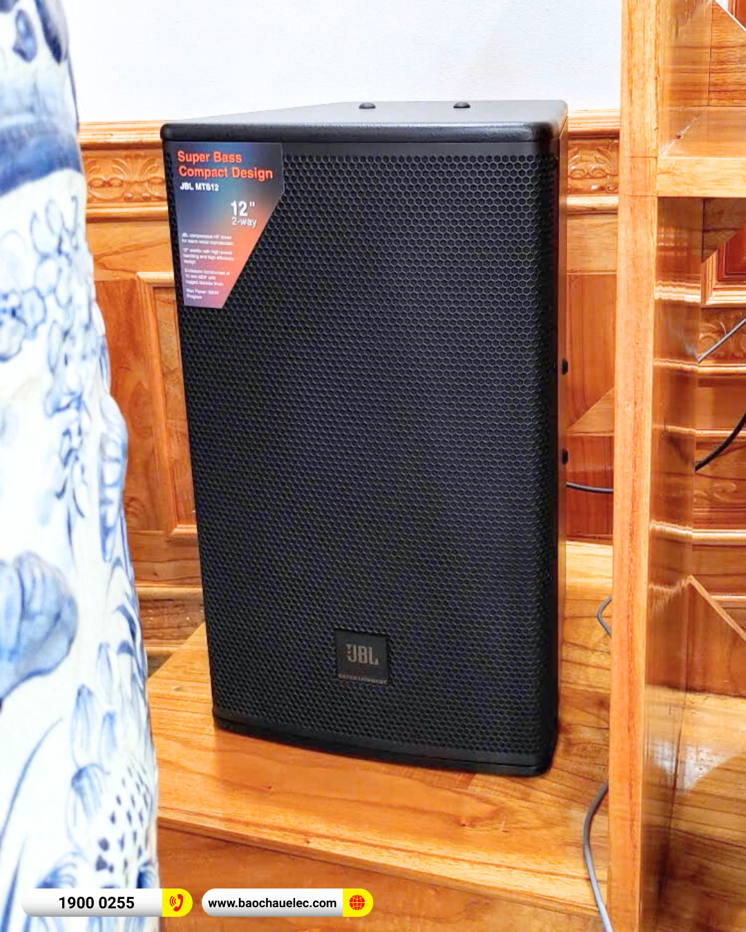 Lắp đặt d&agrave;n karaoke JBL hơn 81tr cho anh Phượng tại Thanh H&oacute;a