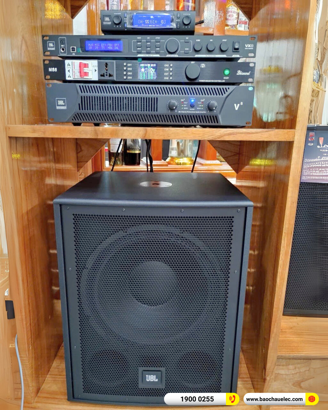 Lắp đặt d&agrave;n karaoke JBL hơn 81tr cho anh Phượng tại Thanh H&oacute;a