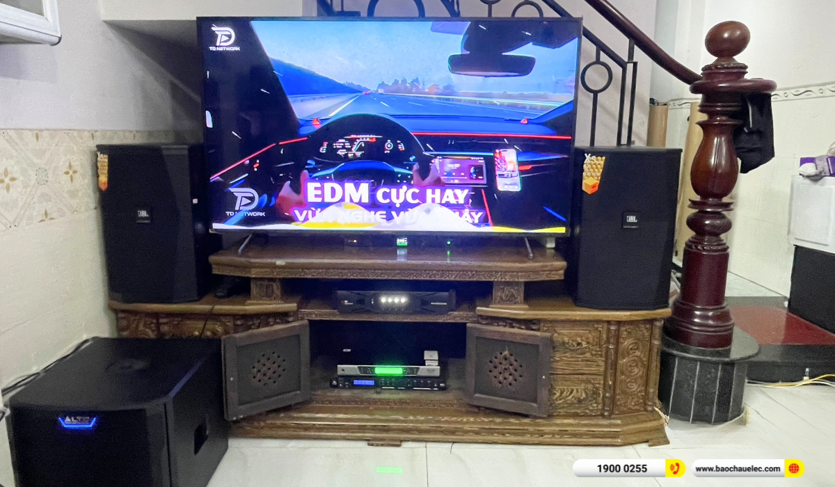 Lắp đặt dàn karaoke JBL gần 80tr cho anh Quyết tại TP HCM