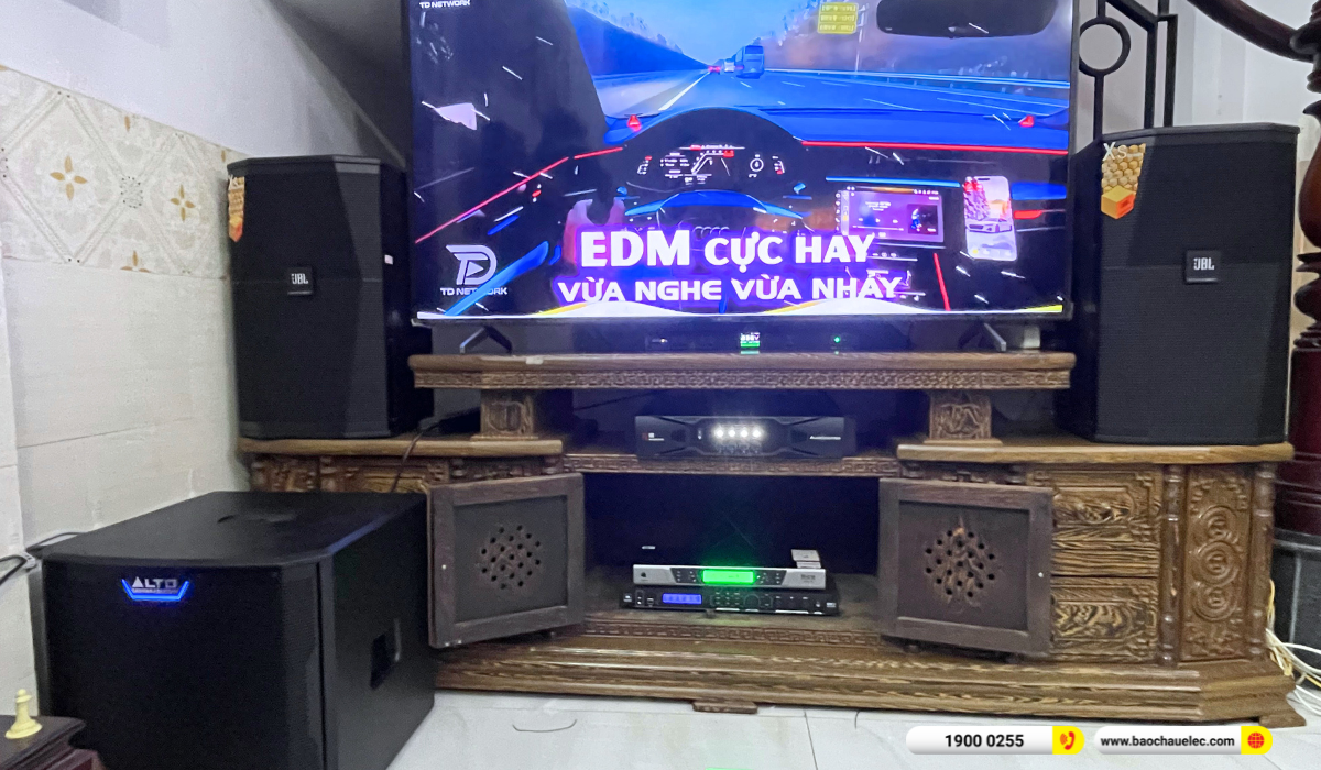 Lắp đặt dàn karaoke JBL gần 80tr cho anh Quyết tại TP HCM