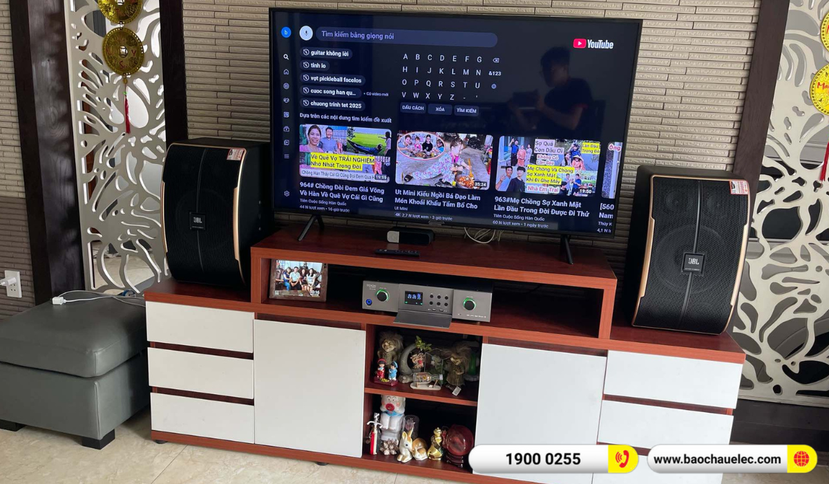 Lắp đặt dàn karaoke JBL hơn 25tr cho anh Sơn tại Đồng Nai