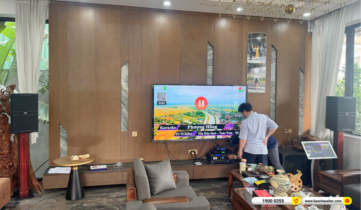 Lắp đặt d&agrave;n karaoke JBL hơn 110tr cho anh Sơn tại Đ&agrave; Nẵng